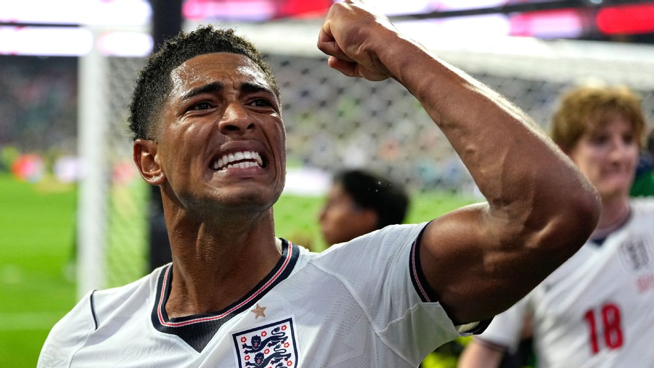 Jude Bellingham, figura de Inglaterra: en el mejor partido de su vida se consagró como jugador de Selección