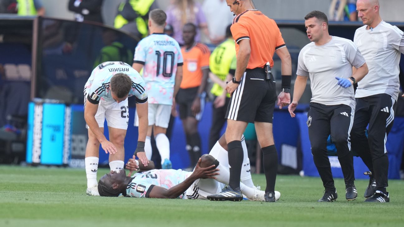 Belgium's Amadou Onana out of World Cup after suffering ACL injury