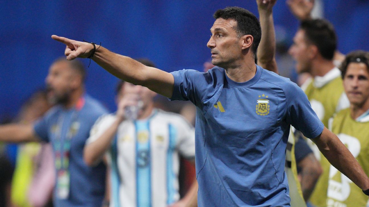 Scaloni sobre la remontada de Argentina: "Ha sido un momento inolvidable, para mí de los mejores"