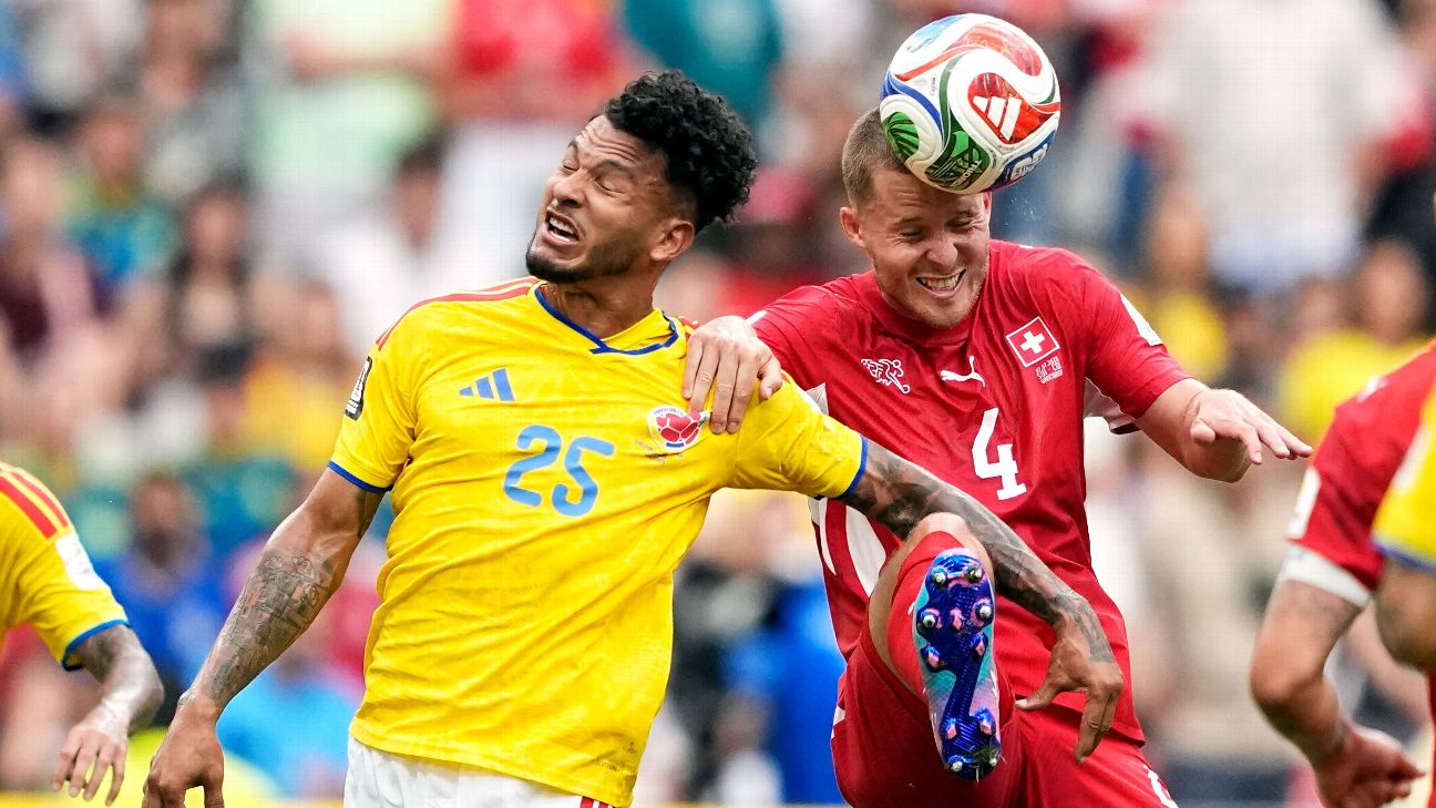 Switzerland send Colombia home from World Cup after penalty shootout
