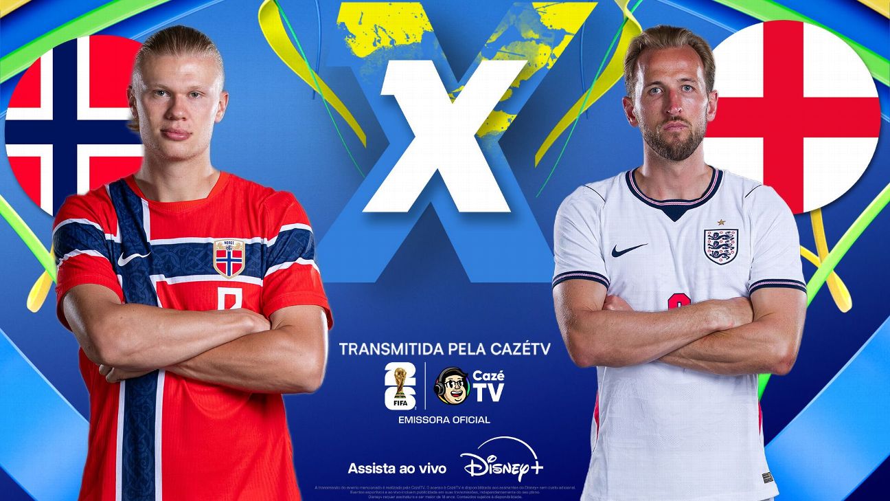 Noruega x Inglaterra AO VIVO: siga em tempo real o jogo da Copa do Mundo