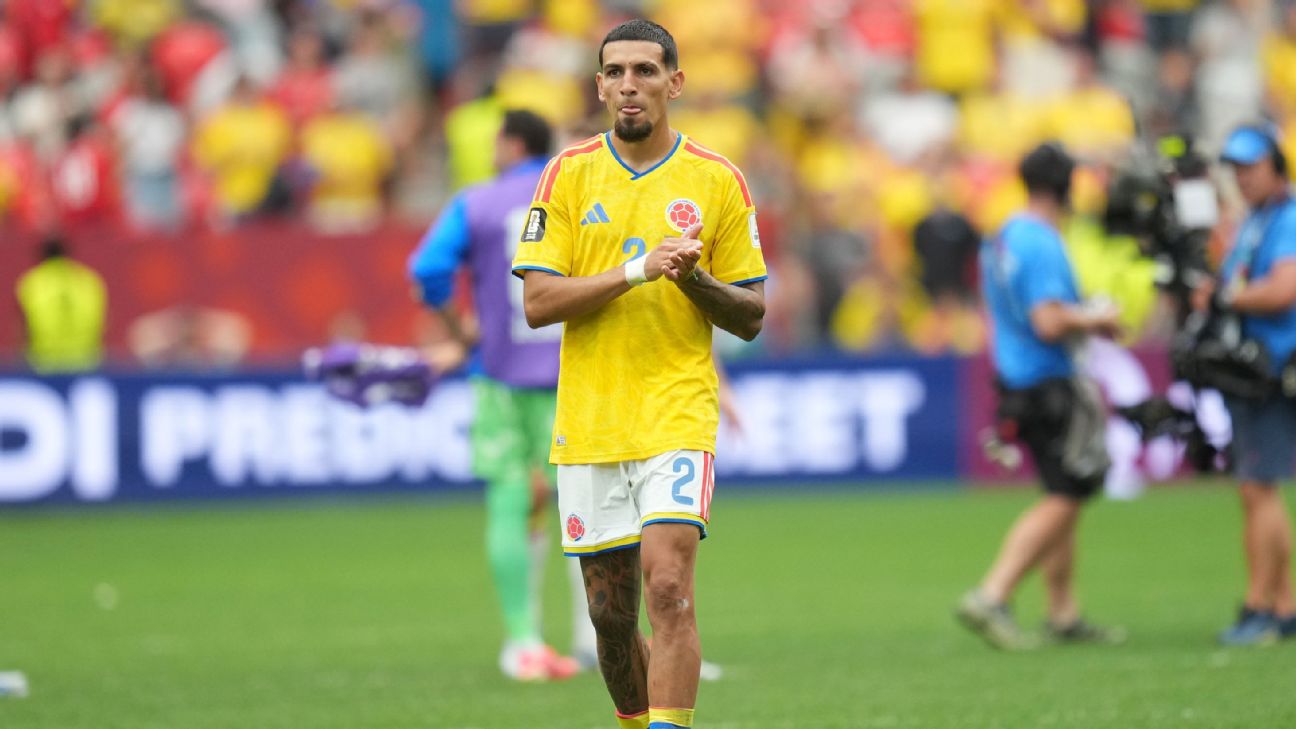 Daniel Muñoz tras la dolorosa eliminación de Colombia: "No hay nada que reprochar"