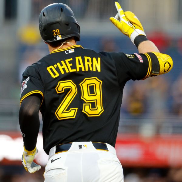 Ryan O'Hearn sets Pirates record with 10 RBIs against Braves