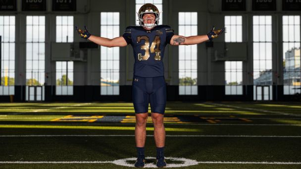Notre Dame reveals 'Shamrock Series' uniforms for Green Bay opener