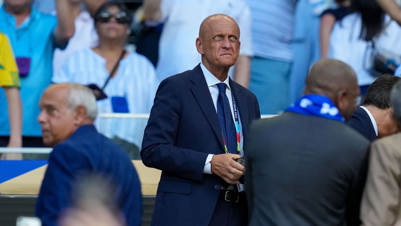 Pierluigi Collina defends Egypt-Argentina referee after calls to send him home from World Cup