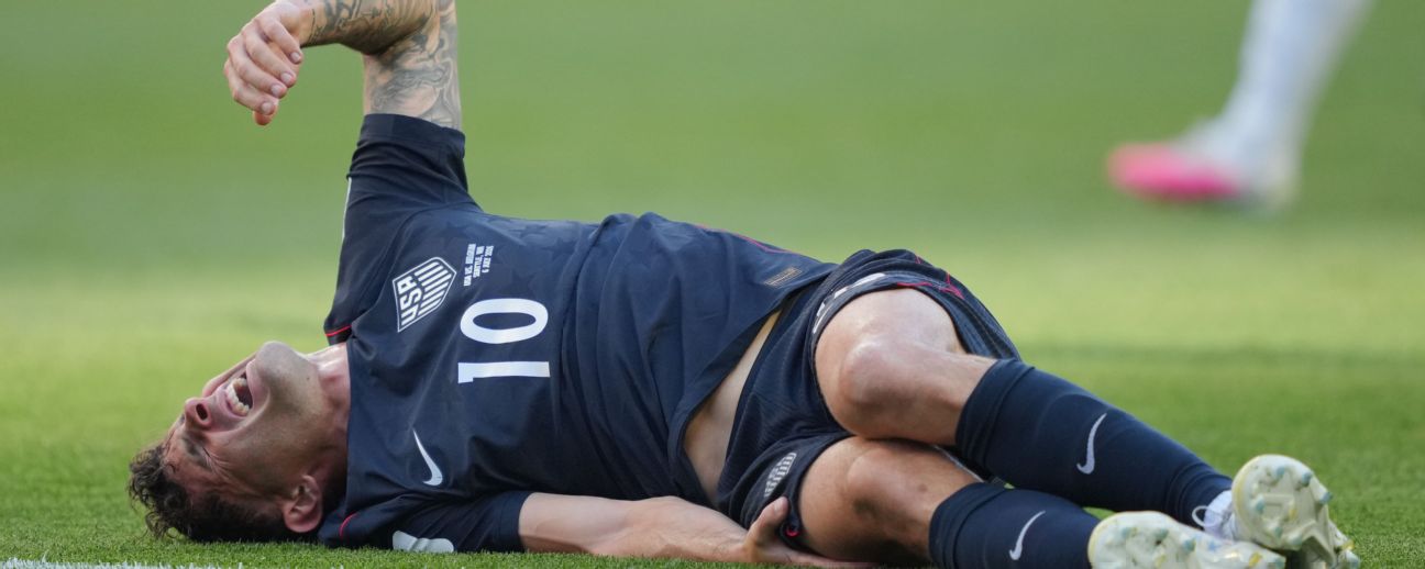 Bélgica provoca microfractura a Pulisic en el partido reciente