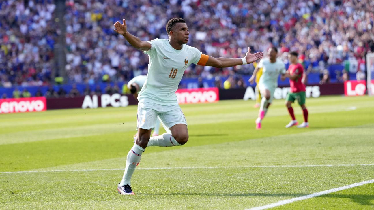 Kylian Mbappé scores after missed penalty as France dispatch Morocco in World Cup quarterfinal