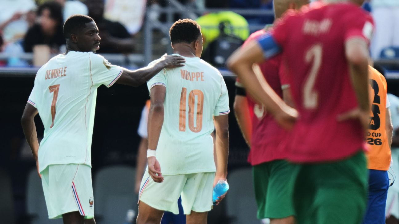 Los líderes de Francia: Mbappé y Dembélé, en un tremendo club de los Mundiales