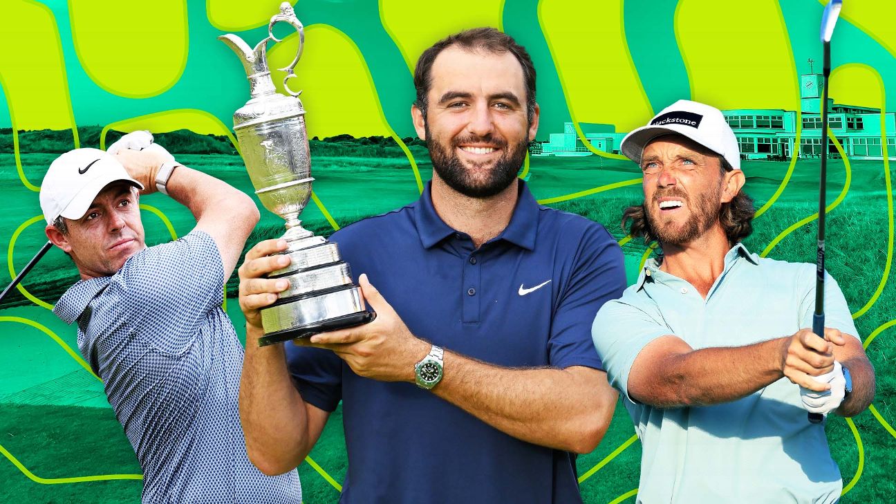 Article image accompanying Open Championship: Ranking the top 25 favorites at Royal Birkdale on WagerUp Sports News.