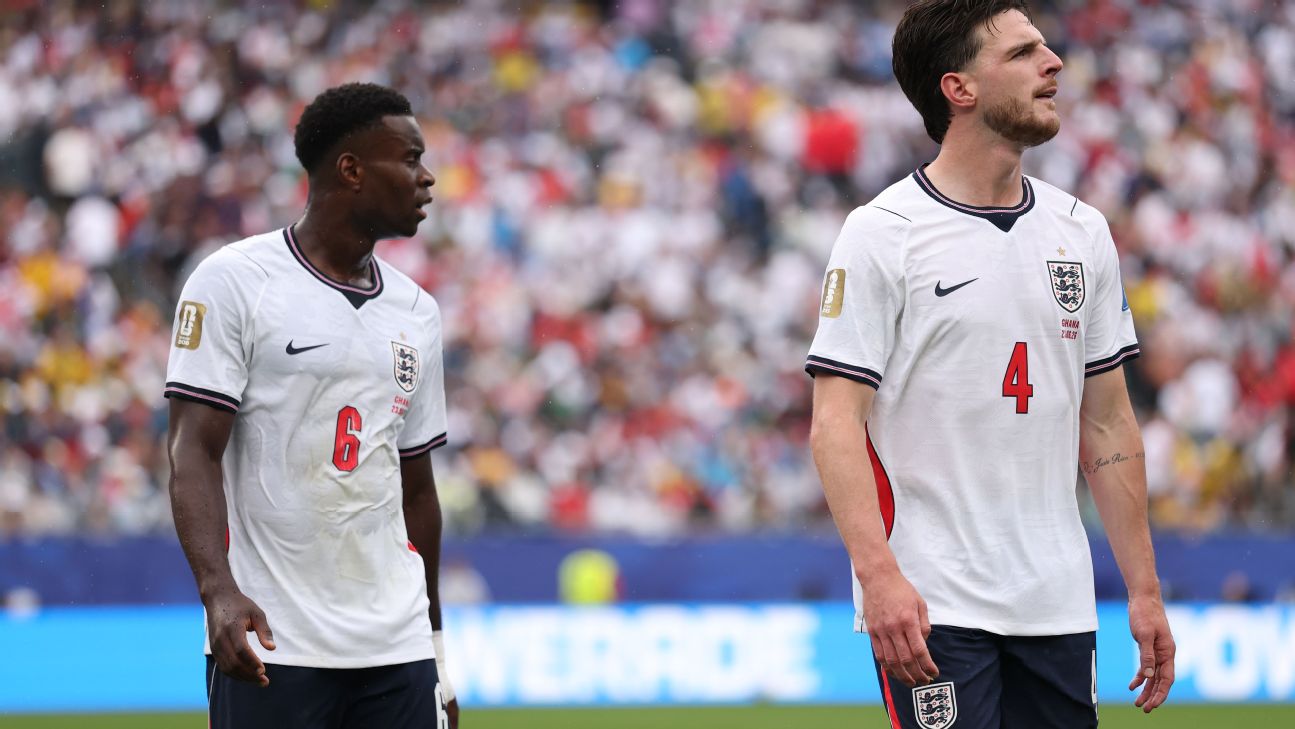 England have Marc Guéhi, Declan Rice fitness concerns before Norway World Cup quarterfinal - sources