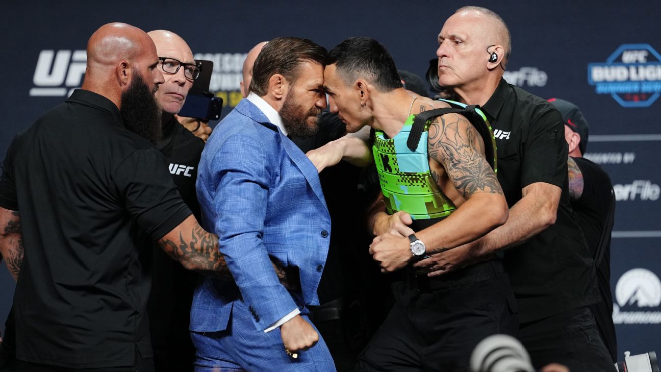 Public backing McGregor but the bigger bets are on Holloway for UFC 329 main event