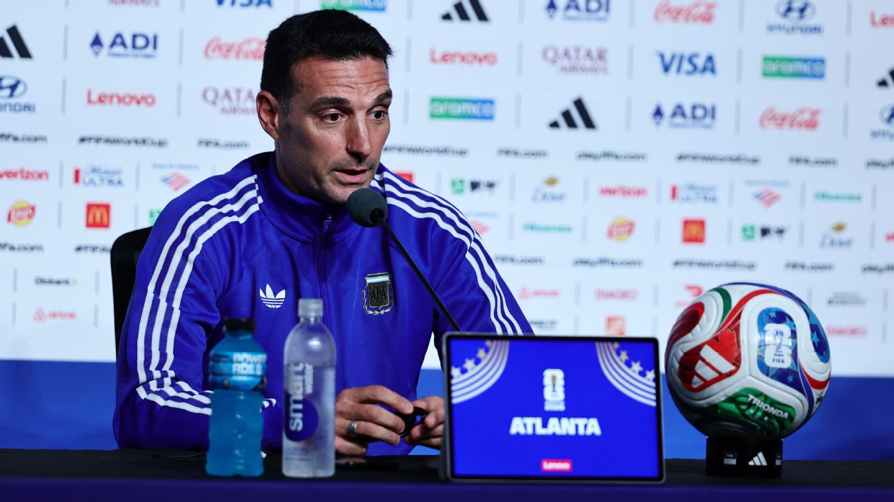 Scaloni: "Respetamos a Suiza como a todos, será un rival difícil"