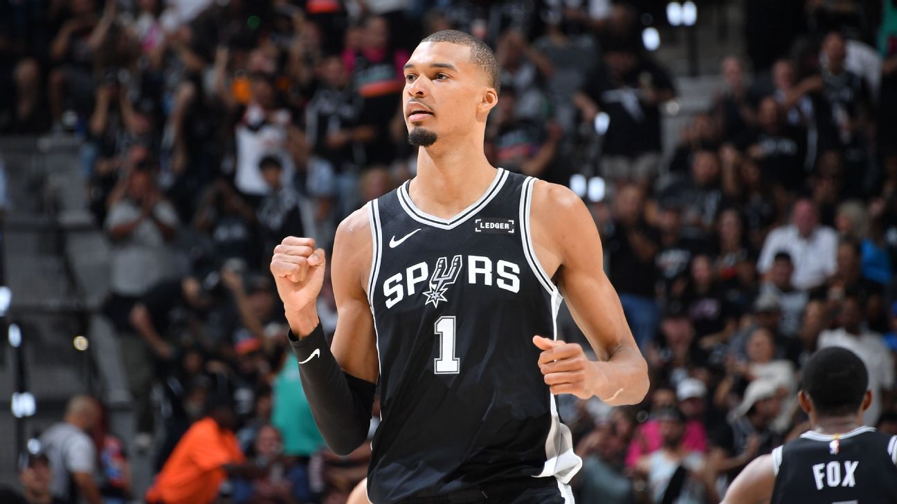 Victor Wembanyama renova com o San Antonio Spurs por cinco temporadas