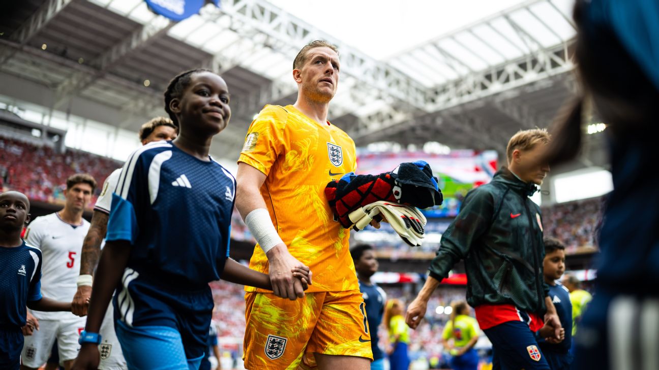 Jordan Pickford breaks Peter Shilton's record for most England World Cup appearances
