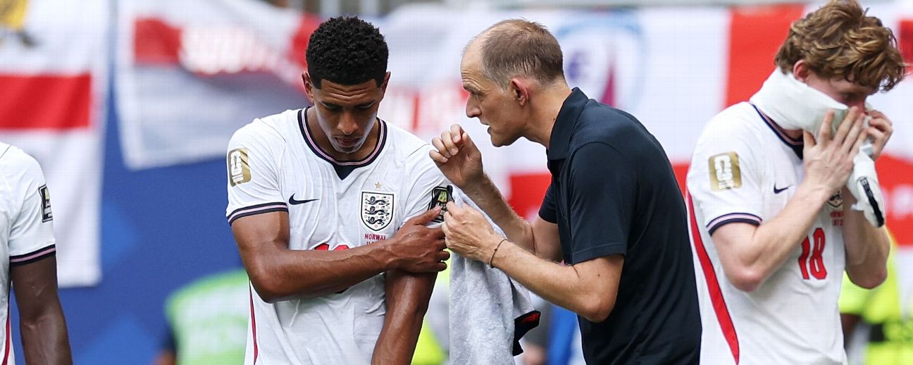 Jude Bellingham backs England stars after Thomas Tuchel criticism - ESPN