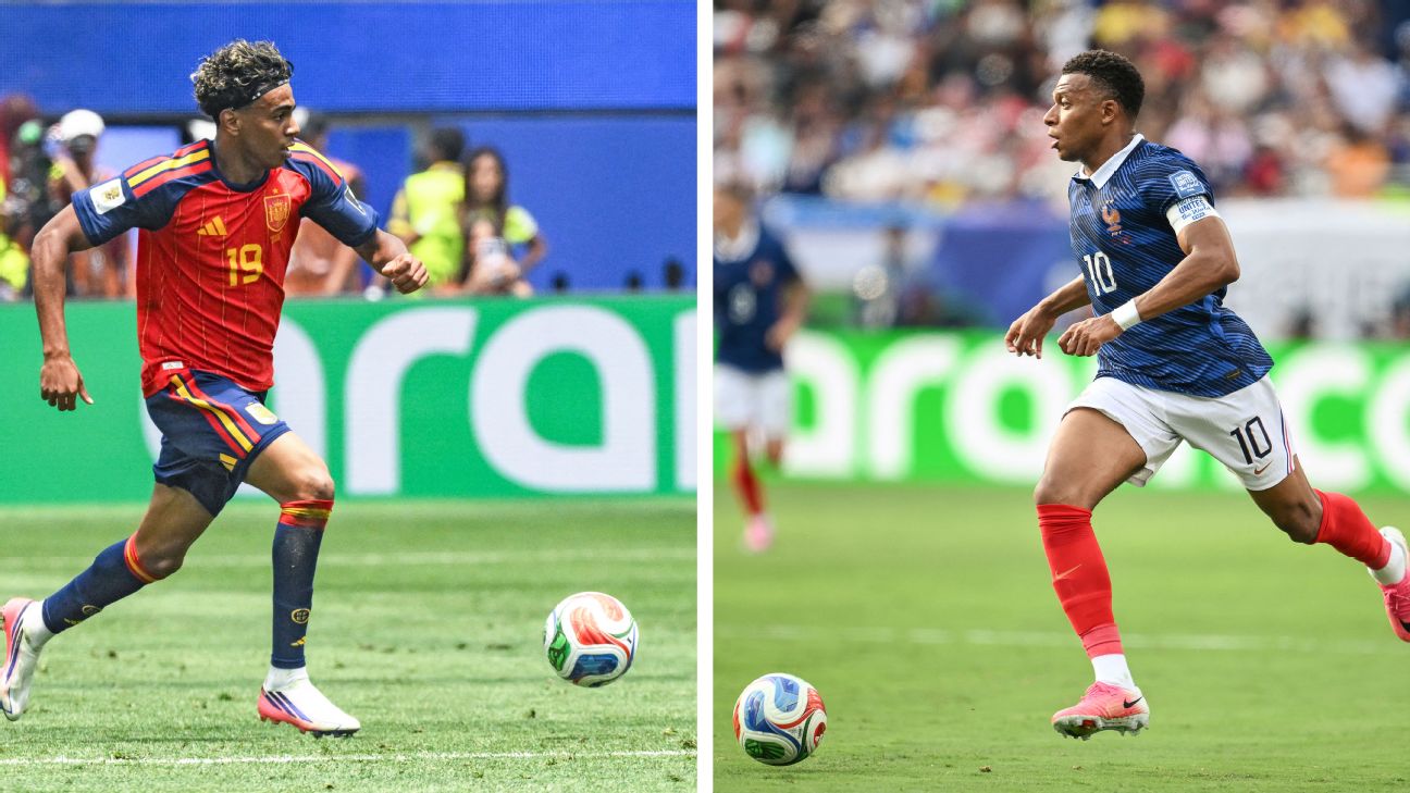 França x Espanha: onde assistir ao vivo e escalações do jogo da Copa do Mundo