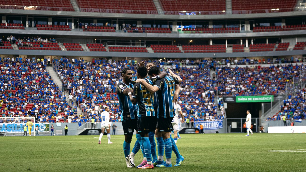 Gabriel Grando defende dois pênaltis e garante vitória do Grêmio sobre Cruzeiro em amistoso