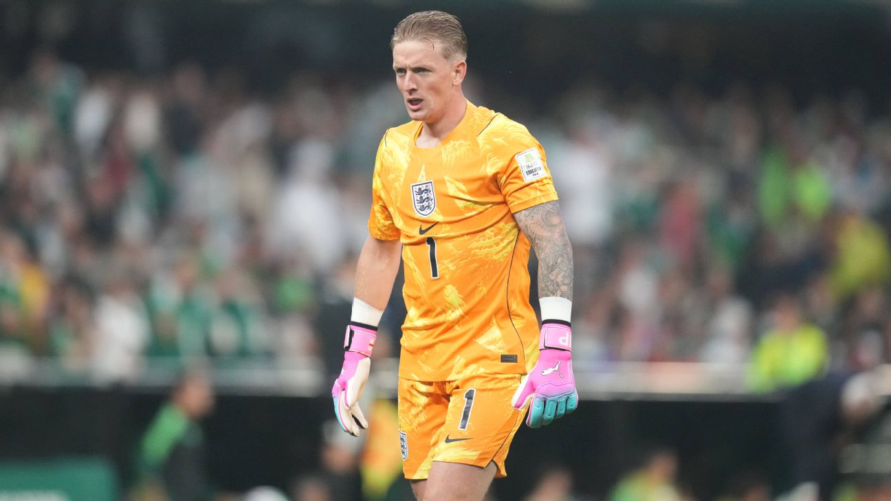 Jordan Pickford: England will stay composed during World Cup clash with Argentina, won't focus on Lionel Messi