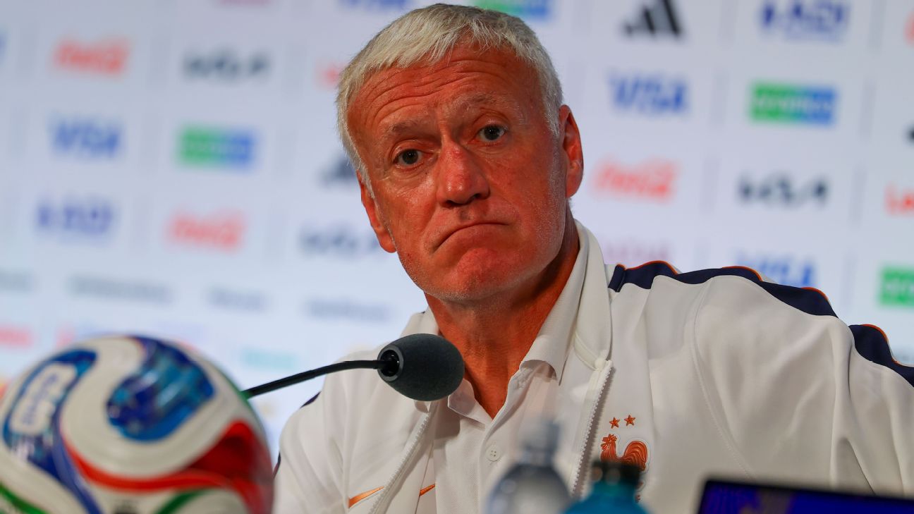 France's Deschamps predicts 'spectacular' semifinal vs. Spain