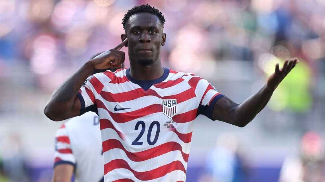 Mundial 2026: Balogun, de USA, se une a la agencia de LeBron James