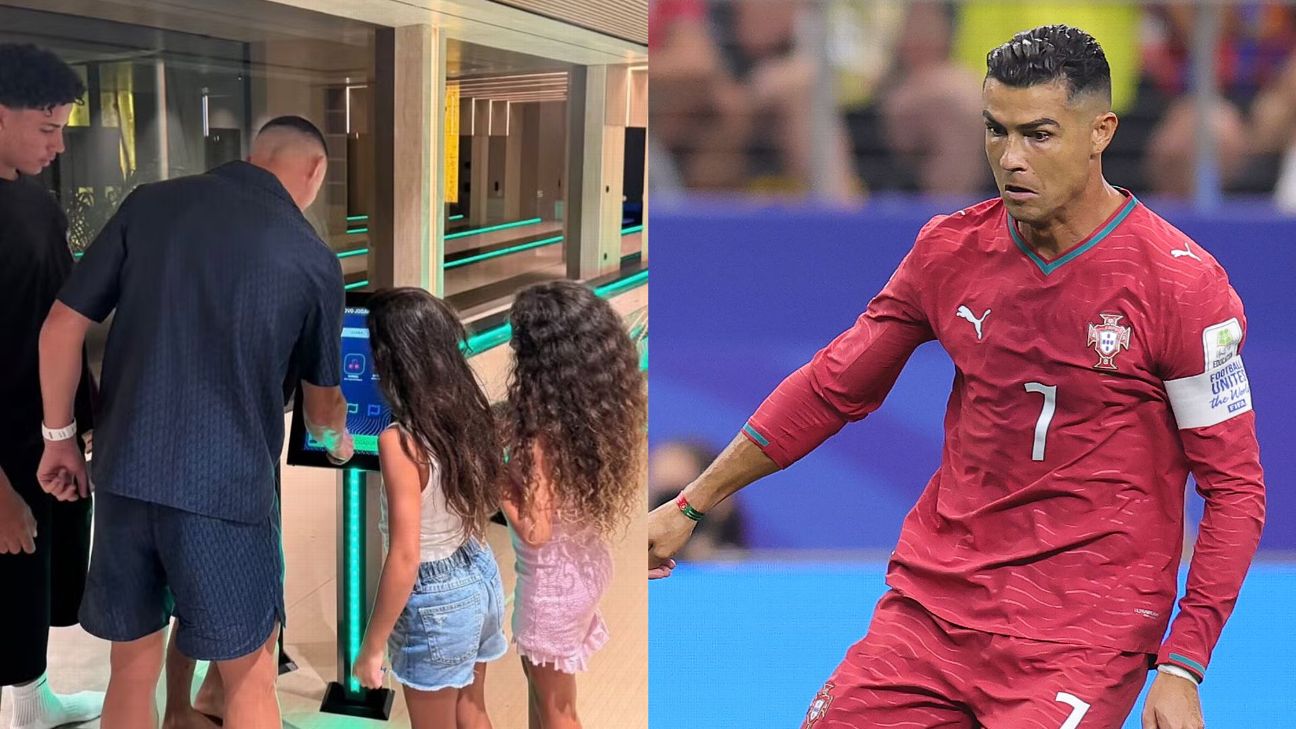 O que Brasil tem a ver com boliche que Cristiano Ronaldo estreou em mansão após a Copa