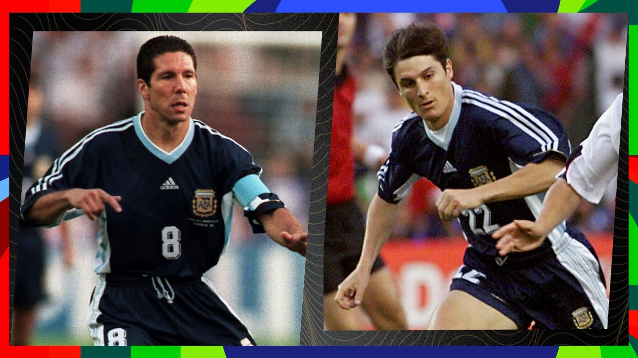 Argentina vs. Inglaterra en Francia 1998: los capítulos que Simeone y Zanetti escribieron para la historia