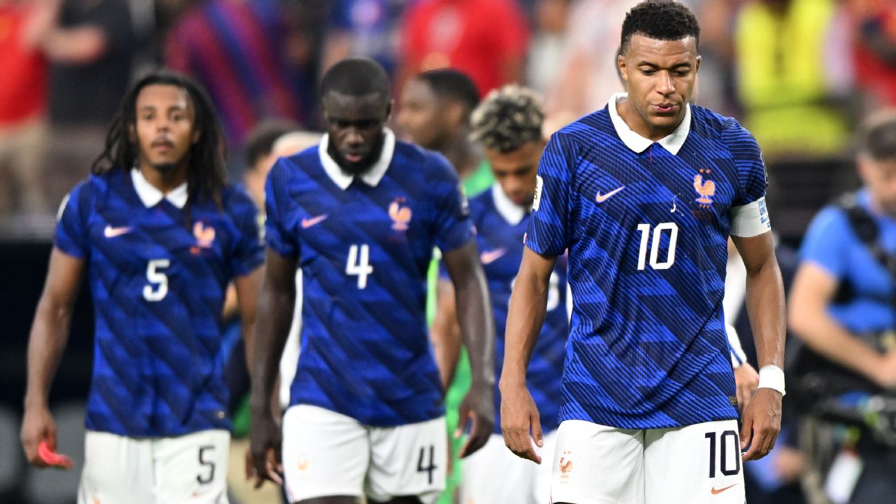 Mbappé, Olise y Dembélé, reprobados en el Francia vs. España