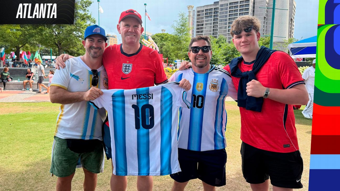 Argentina vs. Inglaterra: el termómetro de las calles de Atlanta antes de jugar la semifinal del Mundial 2026