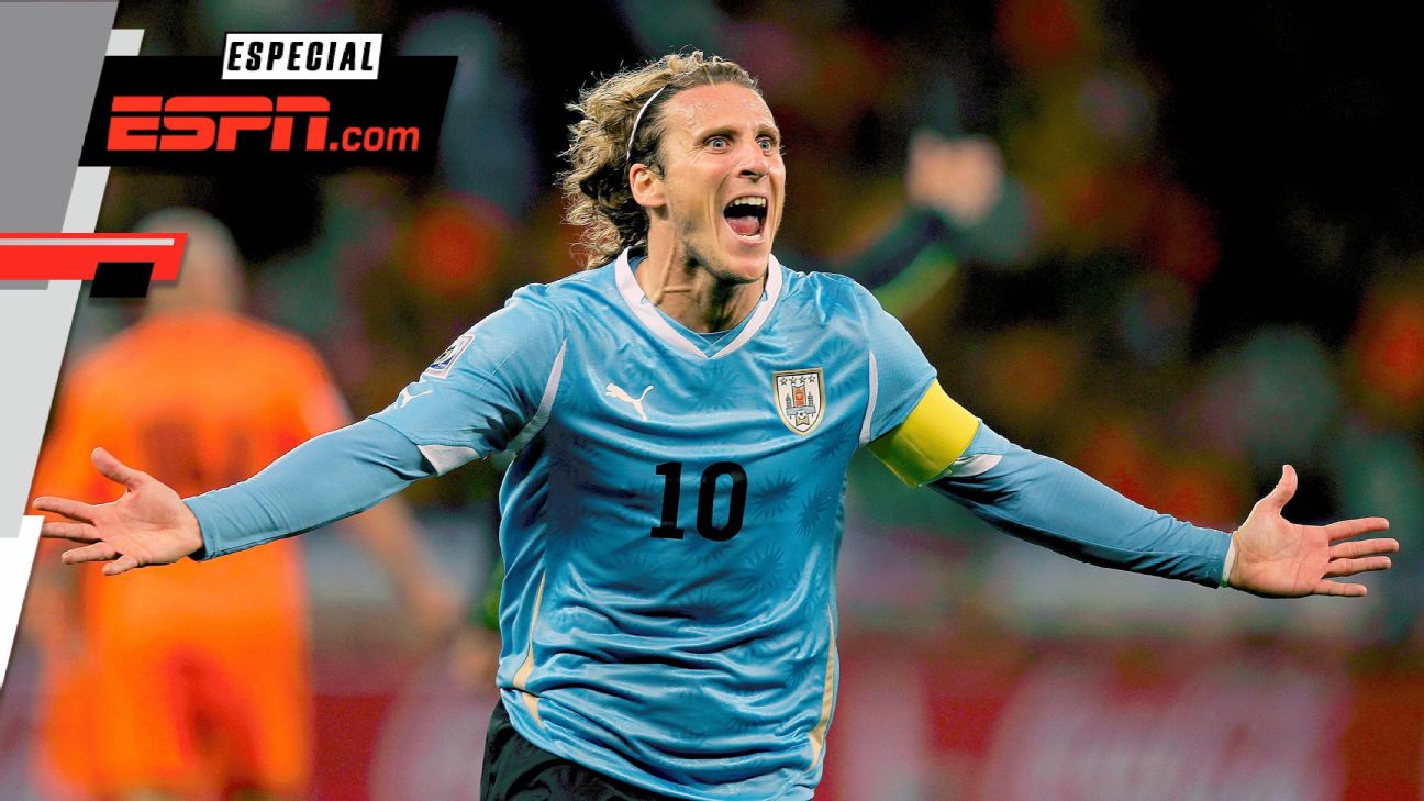 La historia de Diego Forlán en Copas del Mundo