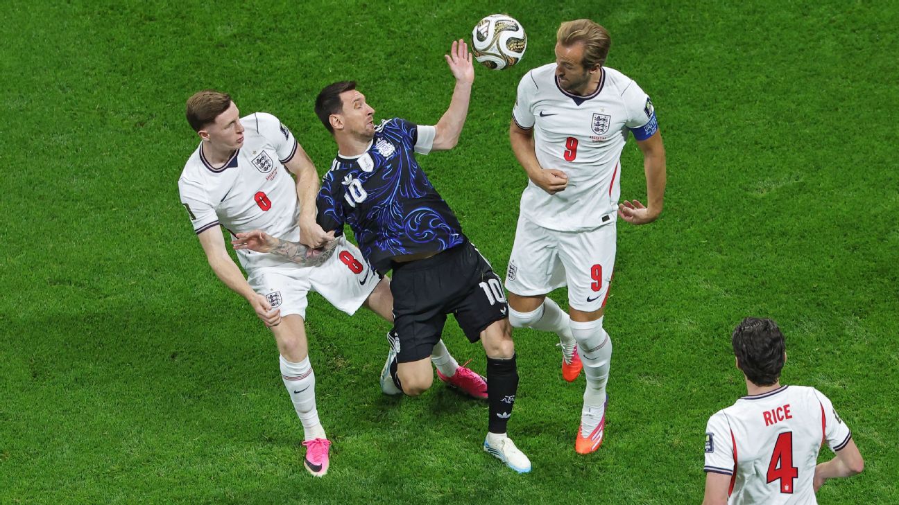 OPINIÃO - Deu o óbvio: a Argentina é gigante no futebol e a Inglaterra é covarde