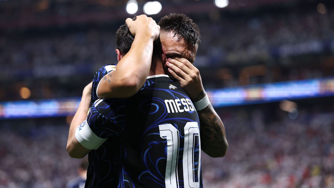 Argentina vira sobre Inglaterra com Messi brilhante, despacha rival e vai buscar bi da Copa contra Espanha