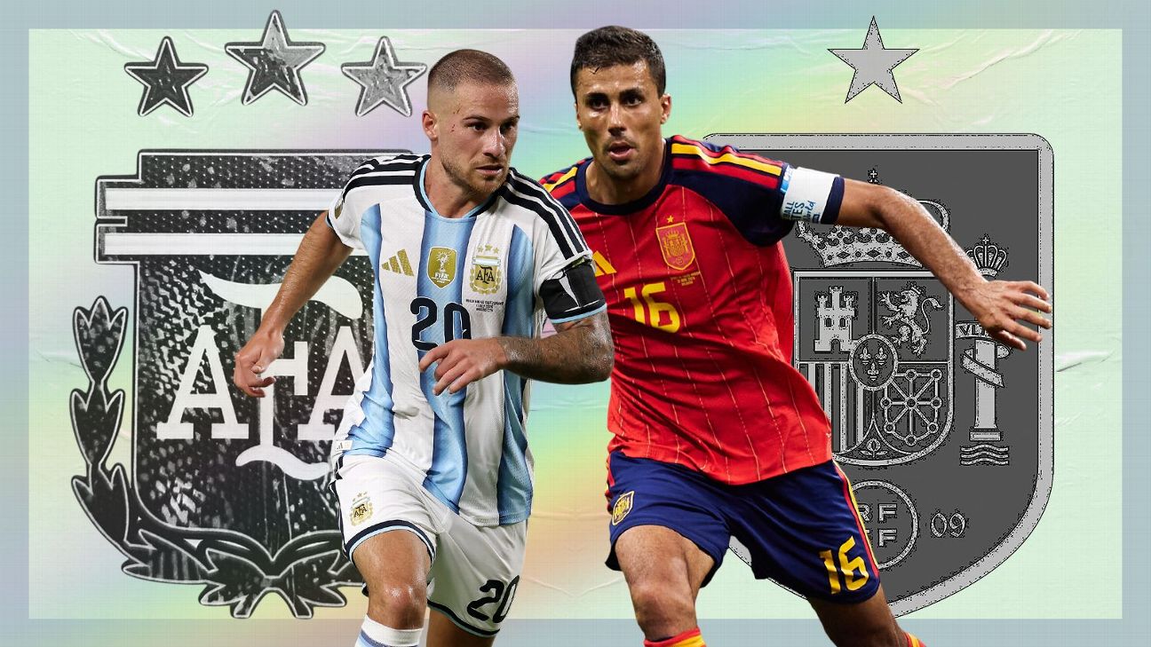 Mundial 2026: Los duelos individuales de la final entre Argentina y España