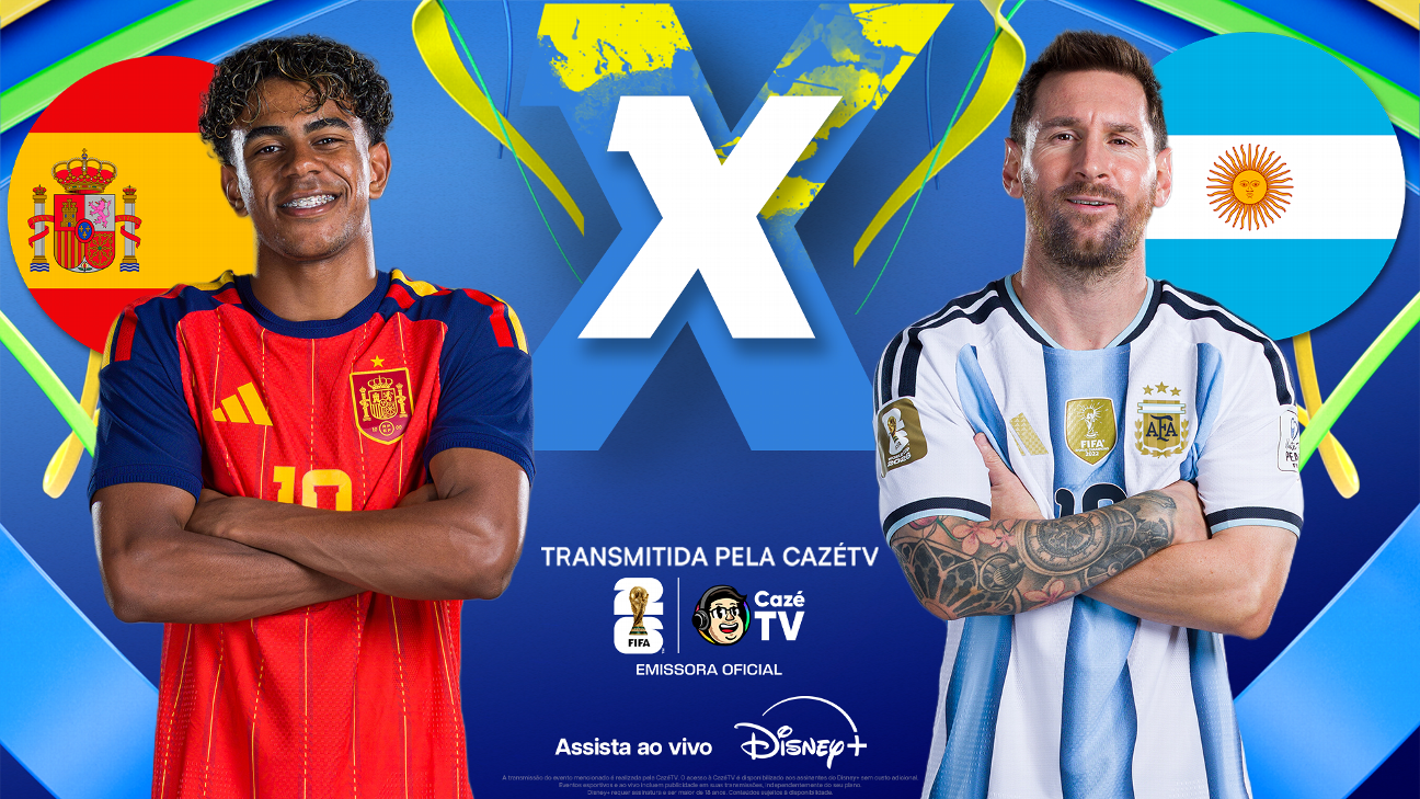 VALE O TÍTULO! Siga Espanha x Argentina e ASSISTA ...