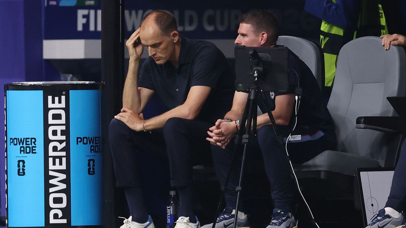 El repliegue de Tuchel afectó a Inglaterra y Argentina olió la sangre