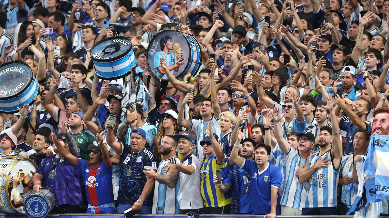 Ingresso mais caro que passagem: quanto custa 'bate-volta' para argentinos verem final da Copa contra Espanha