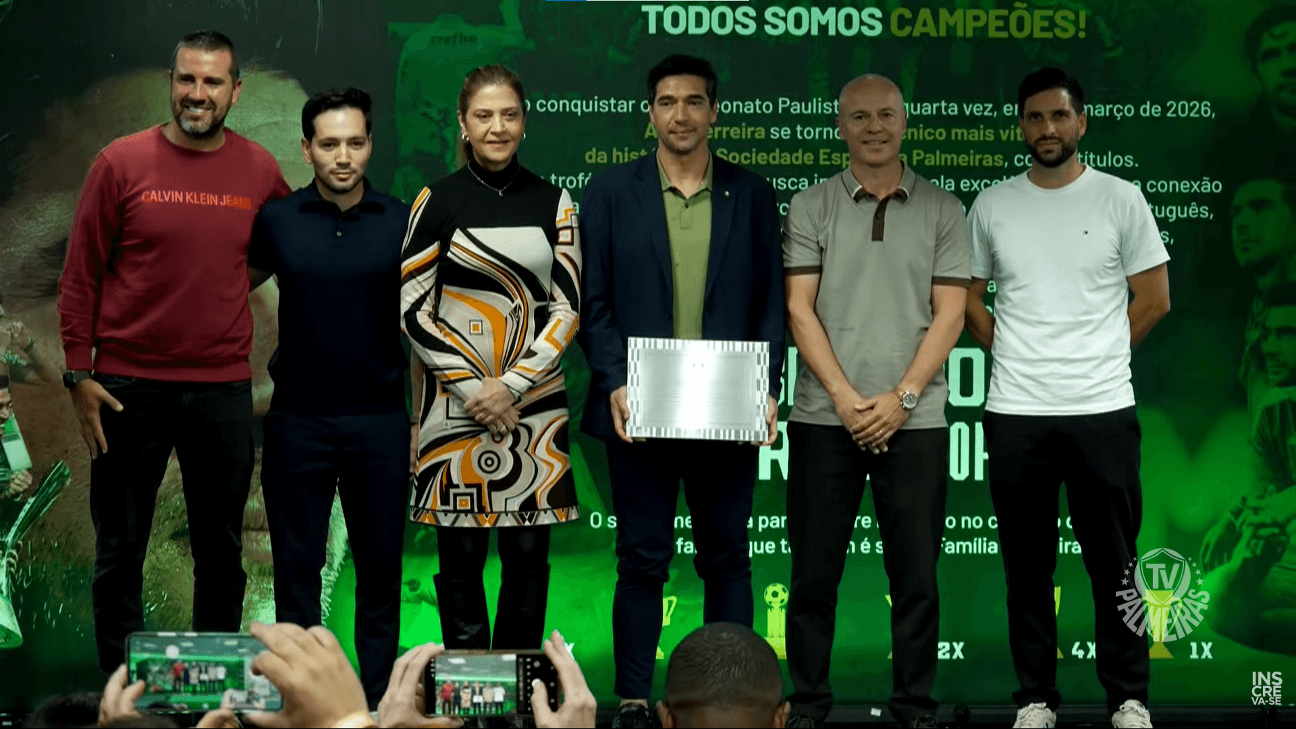 Abel cita Guardiola e Klopp para elogiar Leila: 'Muito difícil encontrar clubes com presidentes que pensam como ela'