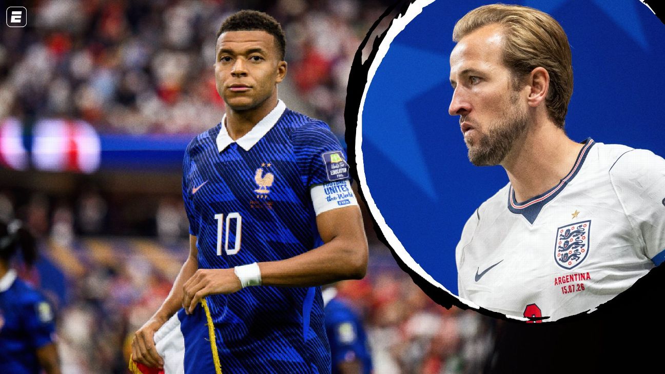 'Caça' de Mbappé a Messi e até quebra de tabu histórico: o que está em jogo na disputa do 3° lugar da Copa entre França e Inglaterra