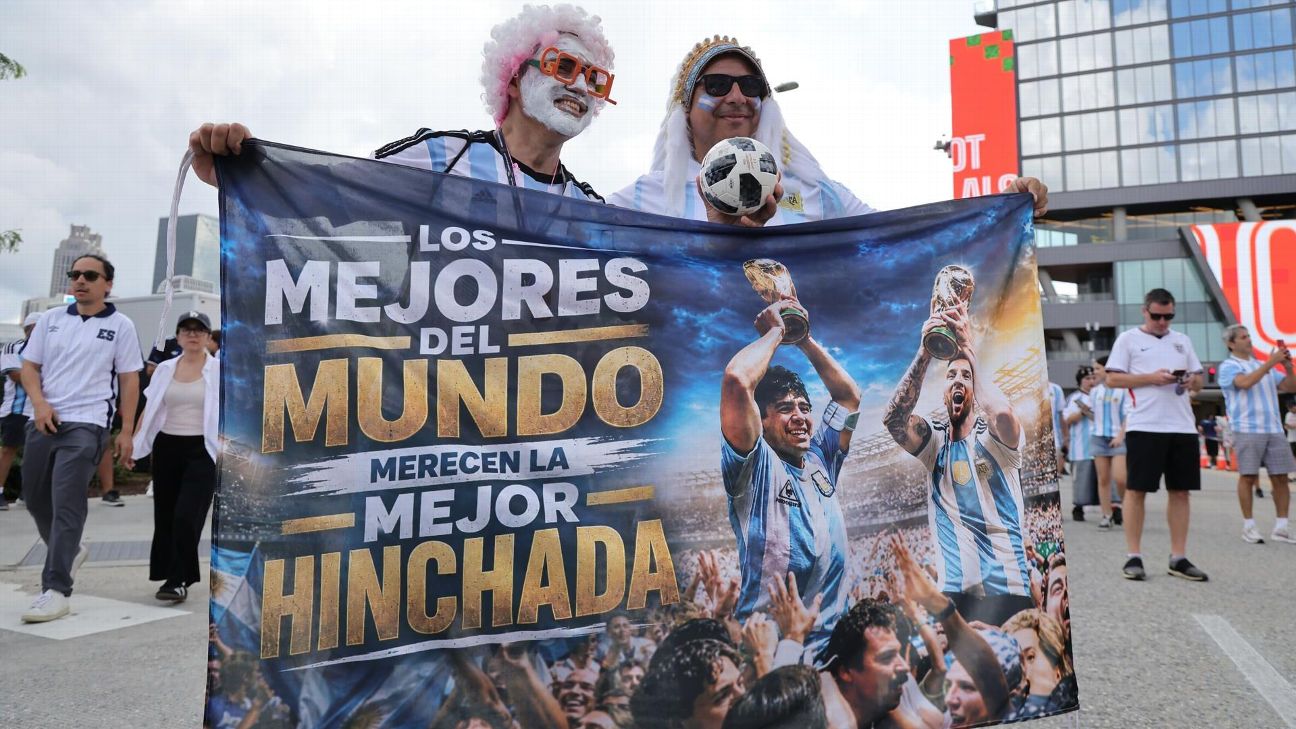 Os 'Sin Entradas': conheça grupo de argentinos que 'invadirá' final da Copa mesmo sem ingresso