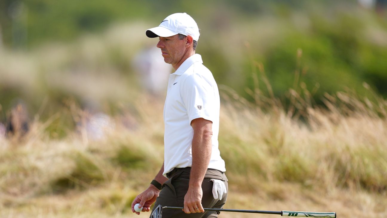 Article image accompanying Rory McIlroy: 'Performative' Bryson DeChambeau held The Open 'hostage' over two-shot penalty dispute on WagerUp Sports News. Article image accompanying Rory McIlroy: 'Performative' Bryson DeChambeau held The Open 'hostage' over two-shot penalty dispute on WagerUp Sports News.