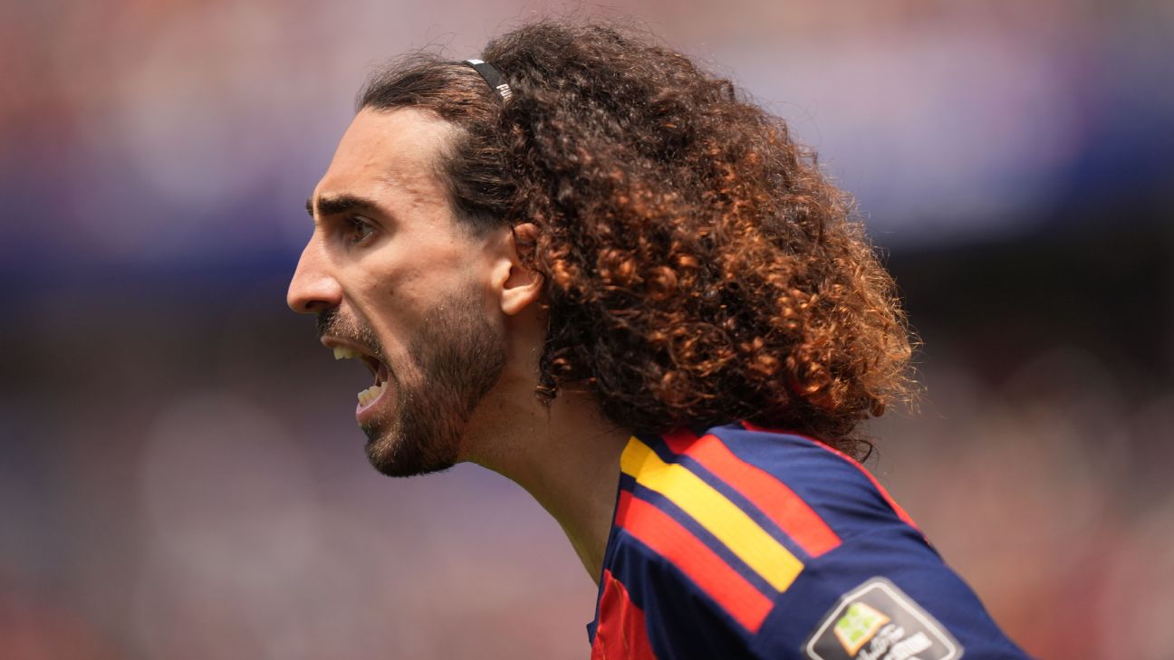 A cabeleira de Cucurella: de onde surgiu o penteado que virou marca do lateral da Espanha