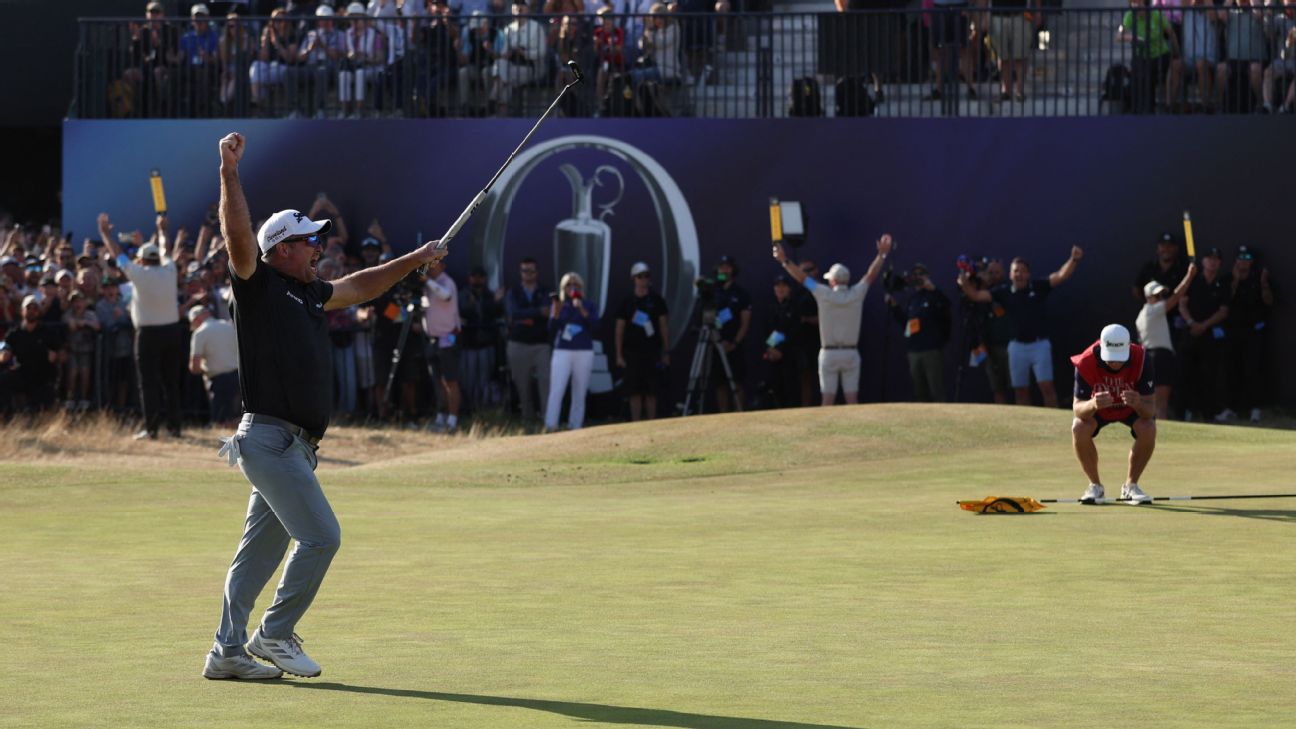 Article image accompanying The Open 2026: Ryan Fox wins first ever major - final round as it happened on WagerUp Sports News.