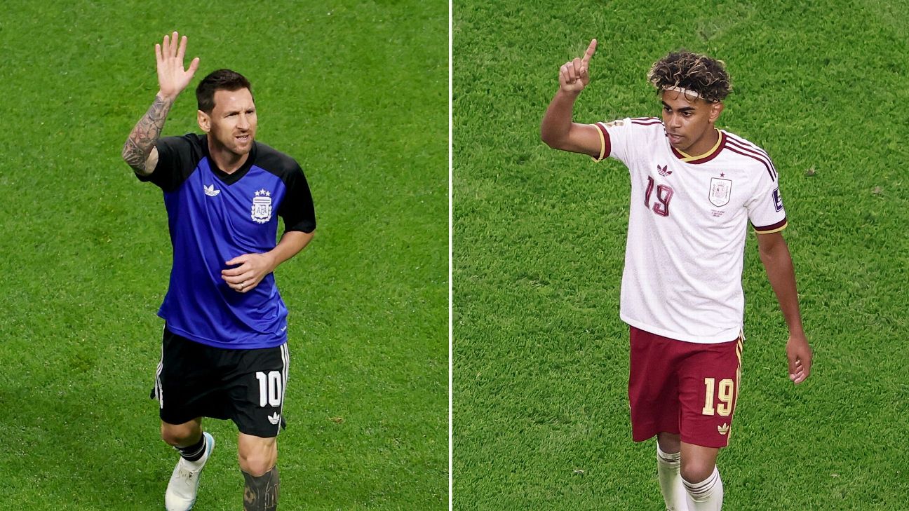 Além da foto do banho: por que Messi x Yamal tem fato inédito na história das finais da Copa do Mundo