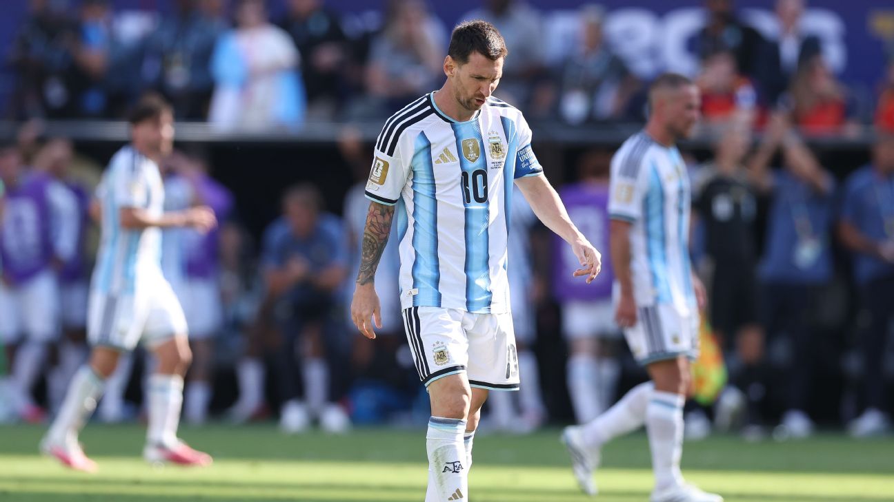 Argentina passa 90 minutos na final sem chute ao gol e repete o que só Costa Rica conseguiu em Copas