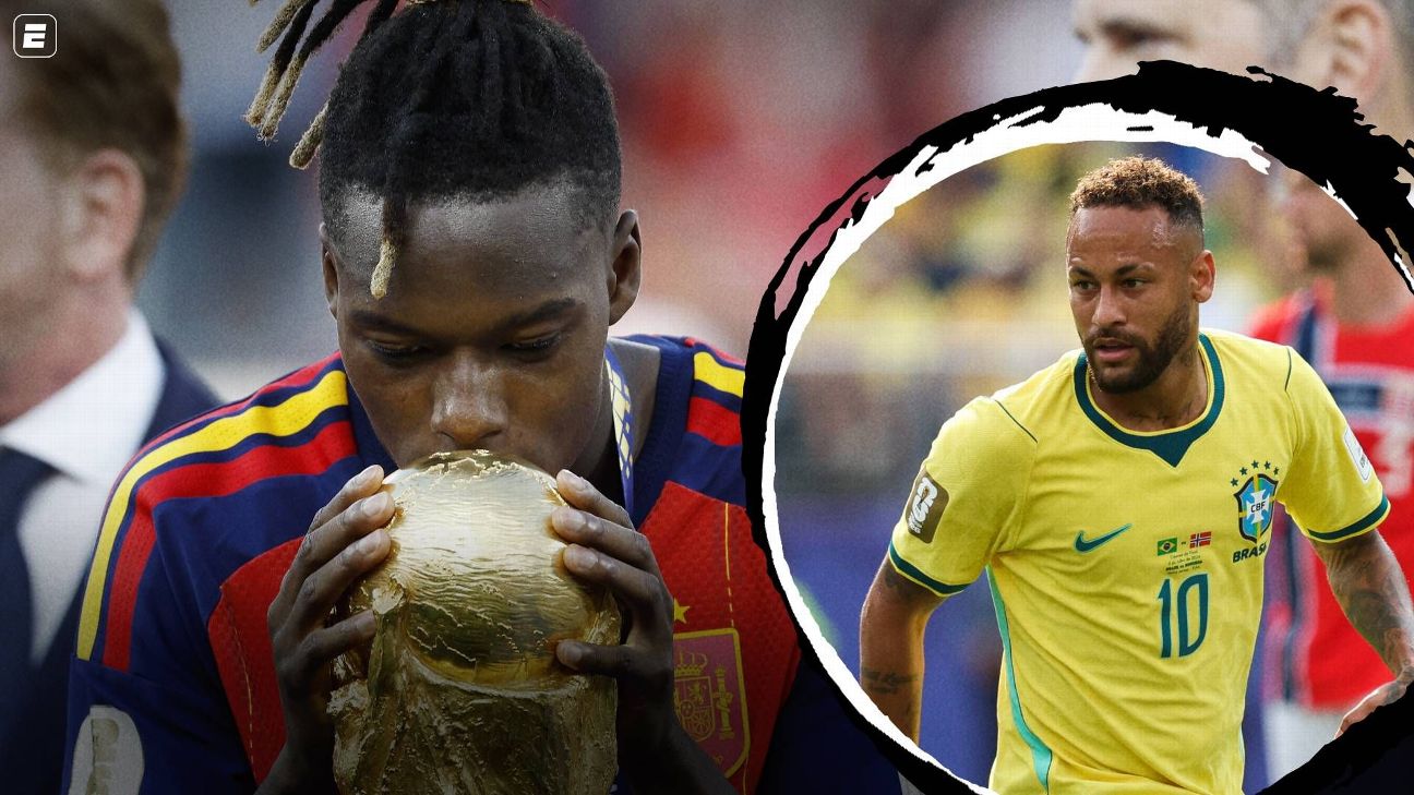 Nico Williams manda recado a Neymar e desabafa após título: 'Pisei na m..., comi m... e agora...'