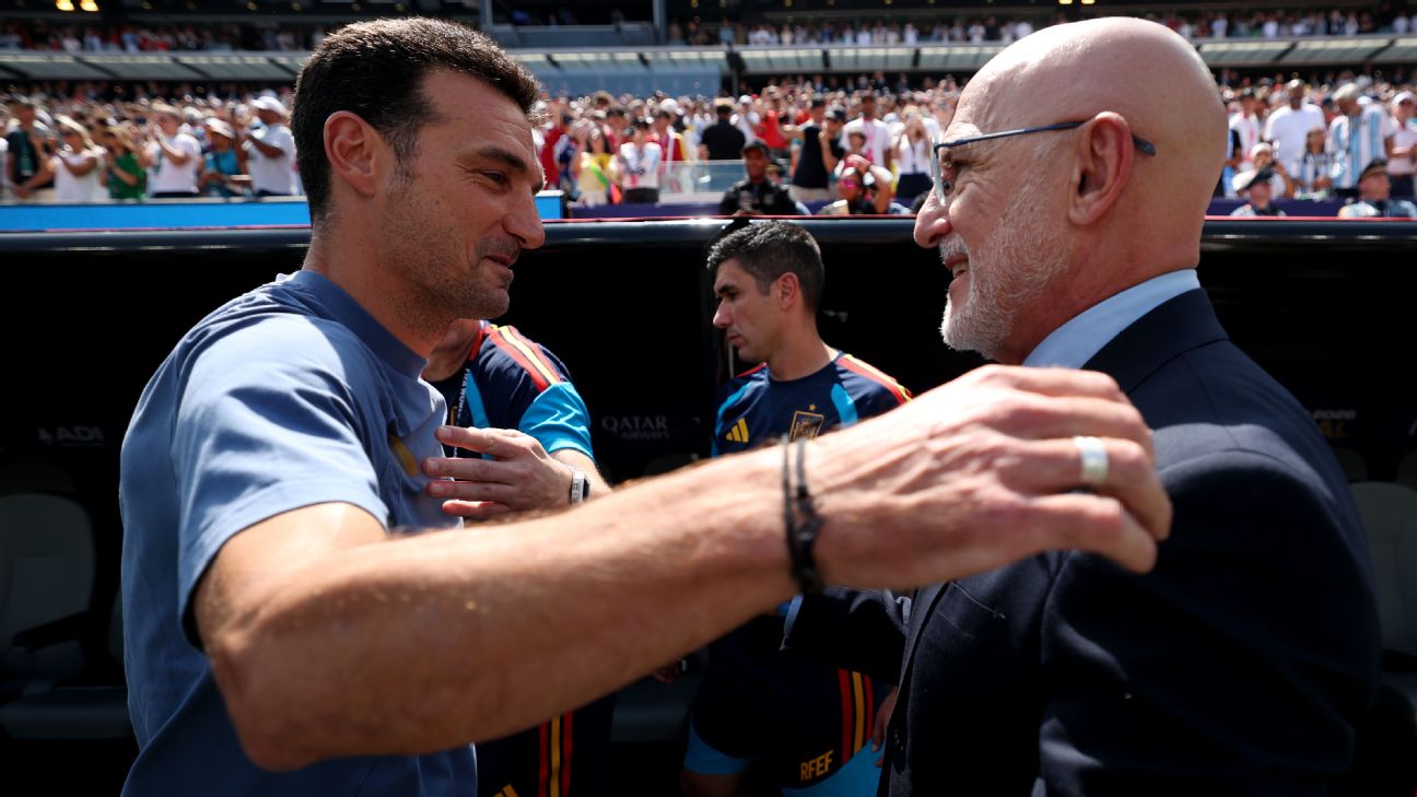 Argentina-España: De La Fuente y los consejos que le dio Scaloni que le sirvieron para ganar el Mundial 2026