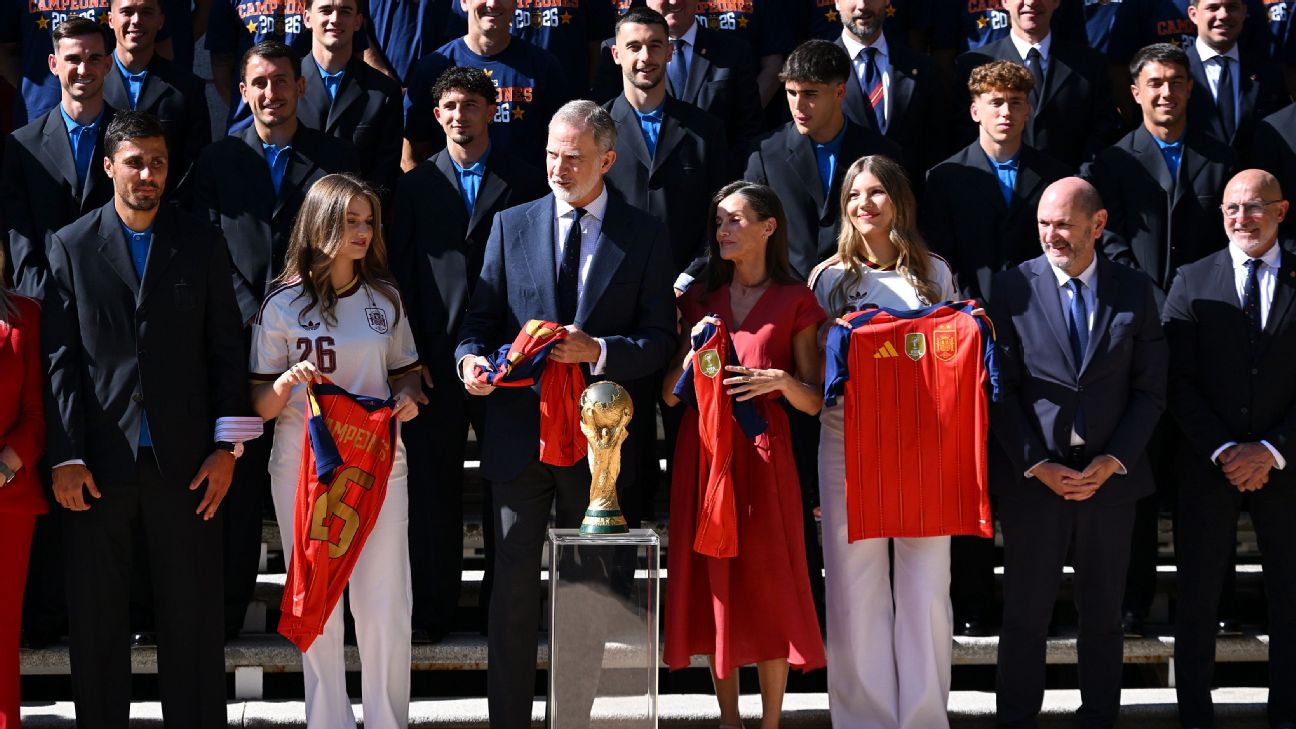 Article image accompanying World Cup 2026 reaction: Updates, news as Spain return home champions, embark on parade - as it happened on July 20 on WagerUp Sports News.