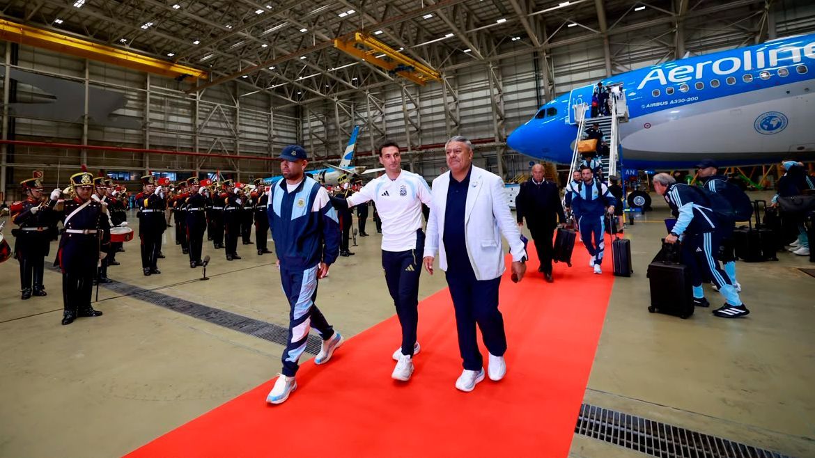 La Selección Argentina volvió al país: así fue el recibimiento a los subcampeones del mundo