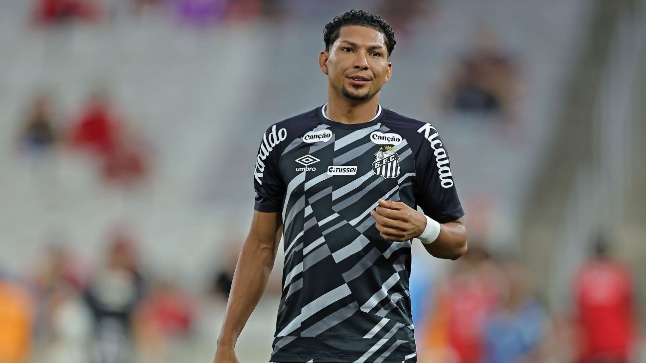 Agora no Santos, atacante Rony pede quase R$ 10 milhões em ação contra o Atlético-MG