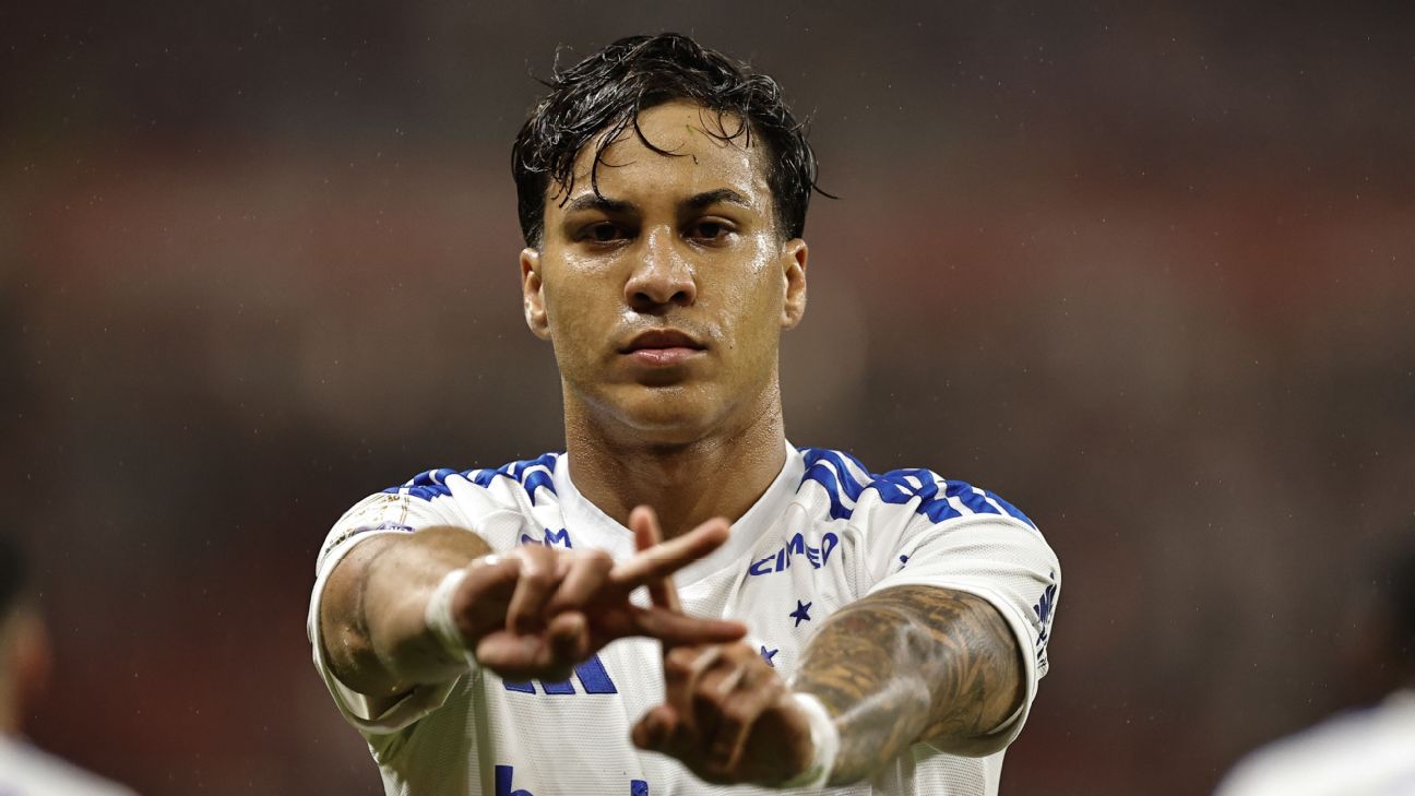 Kaio Jorge e Matheus Pereira marcam, e Cruzeiro vence Internacional no Brasileirão com um a mais no Beira-Rio