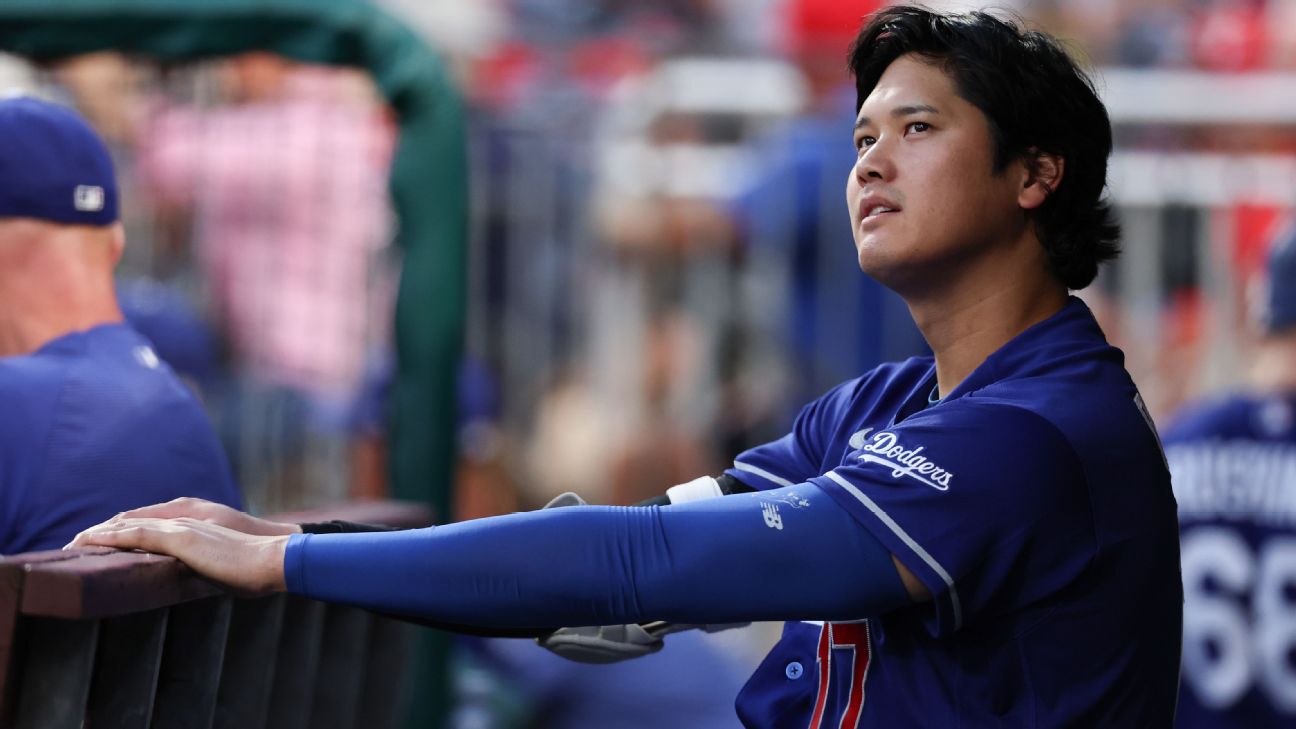 Dodgers' Ohtani: Knee Improving, Biceps Still a Concern
